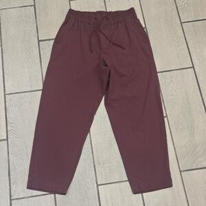Men’s Burgundy‎ StretchTech Quick Dry Joggers Size M